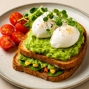Avocado Toast Brunch Plate